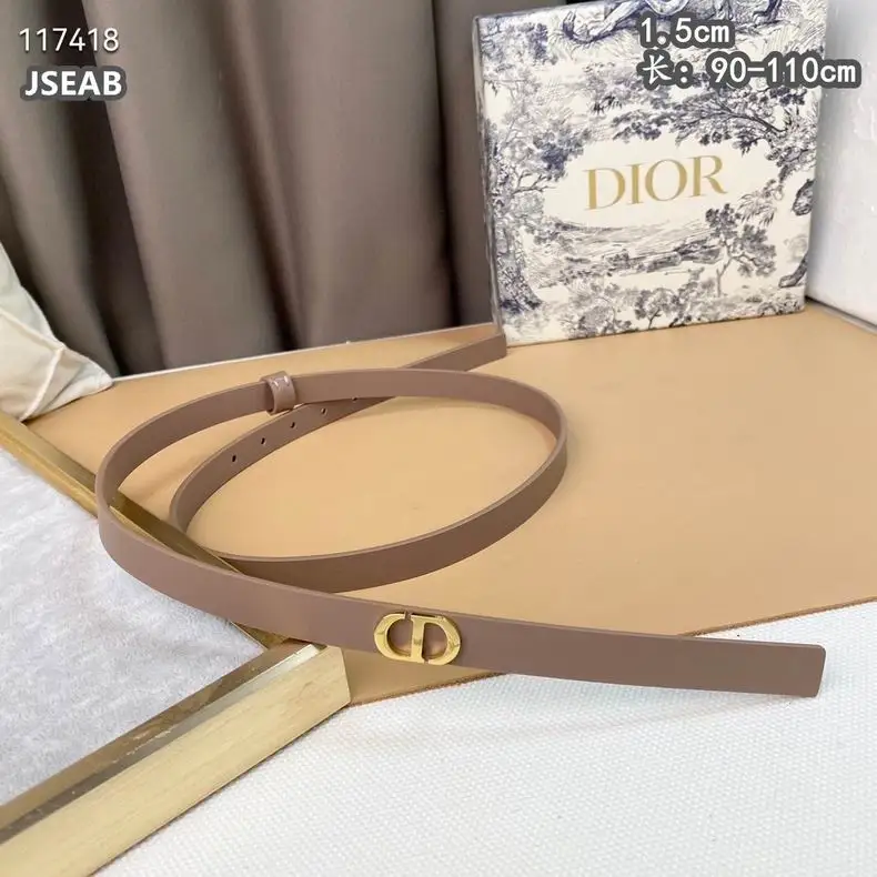 Dior belt 15mmX90-110cm 8L01